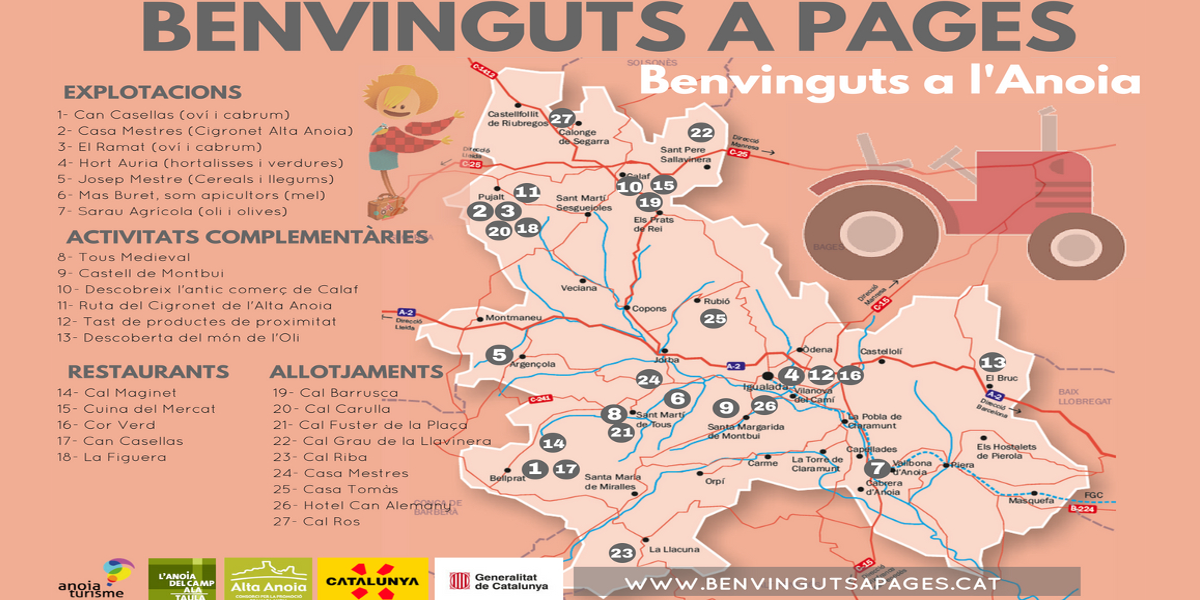 Benvinguts a Pagès 2018