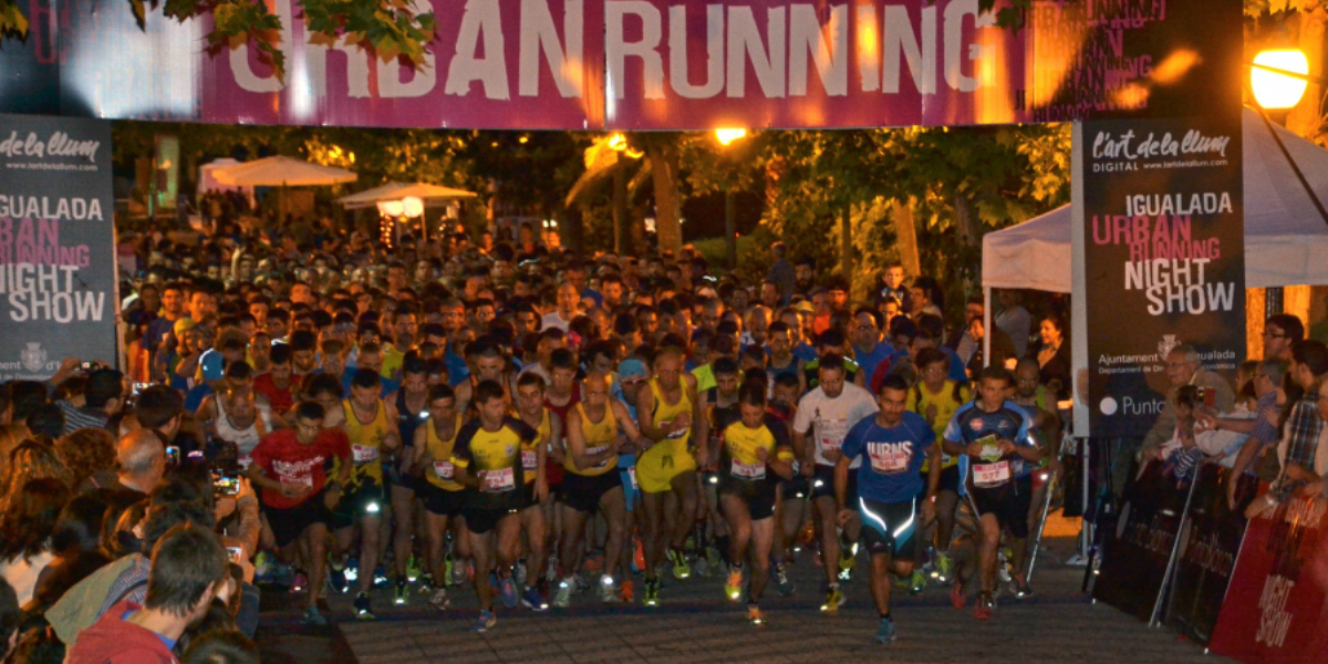 Igualada Urban Running Night Show