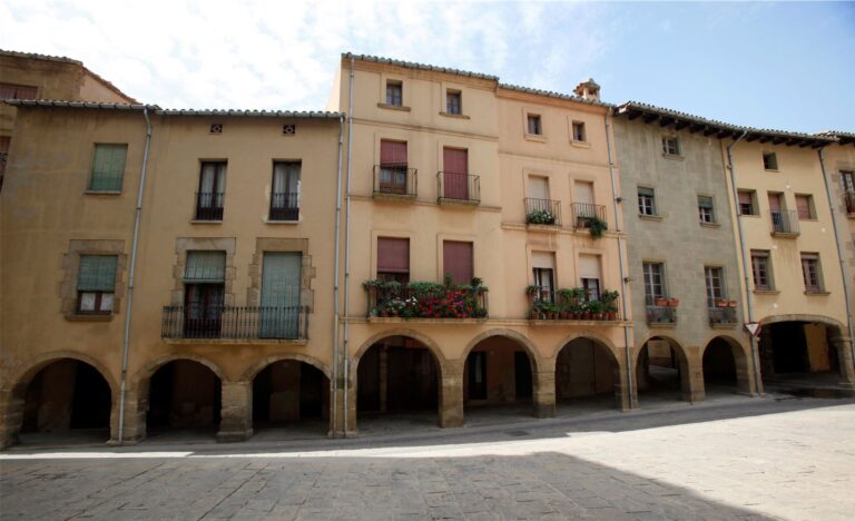 La plaça Gran de Calaf