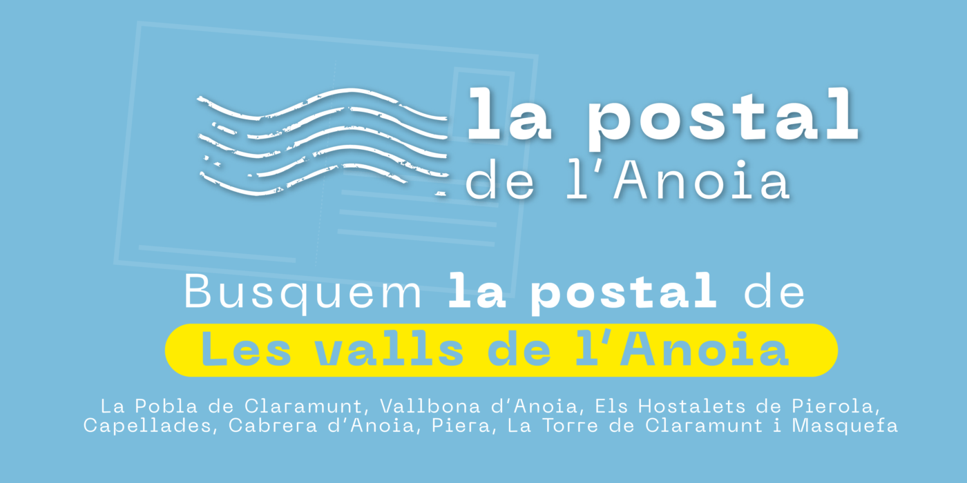 La postal de les Valls de l’Anoia