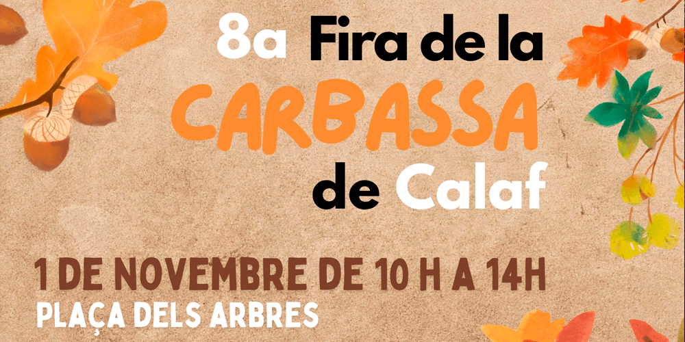 Fira de la carbassa de Calaf